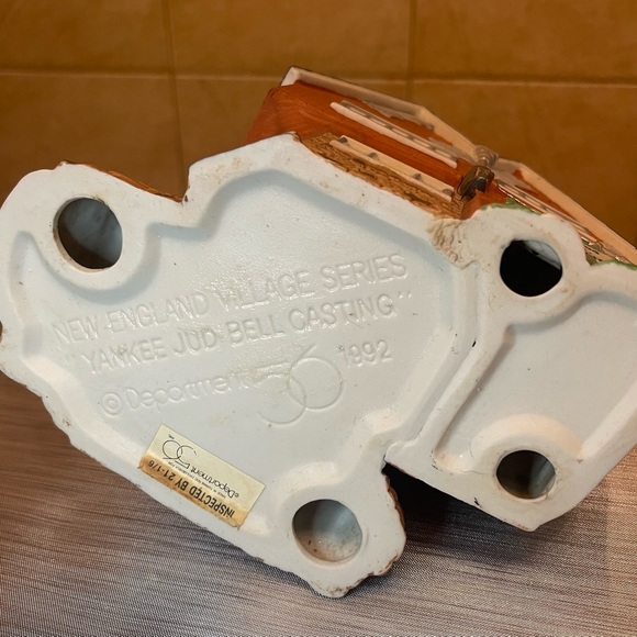 Yankee Jud Bell Casting New England Village by DEPARTMENT 56 - Picture 5 of 8